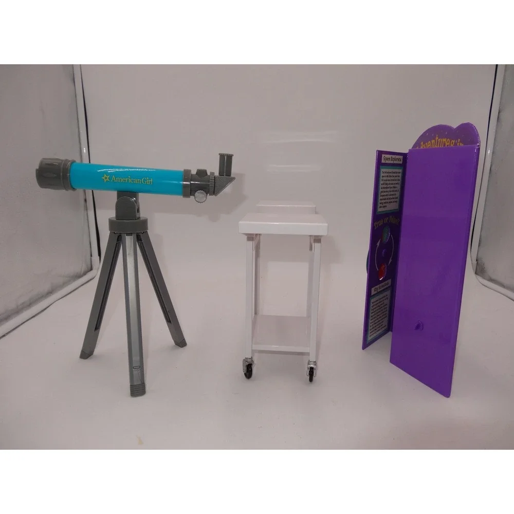 American Girl Doll Science Fair Set Our Generation Science Items Telescope Lab